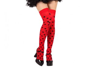 400-1241.jpg MEIAS VERMELHAS E BOLAS PRETAS