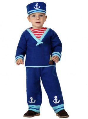 FATO DE CARNAVAL MARINHEIRO BEBE 0-6 MESES 16110