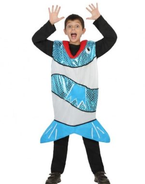 400-1408.jpg FATO DE CARNAVAL PEIXE AZUL 7-9 ANOS 24211