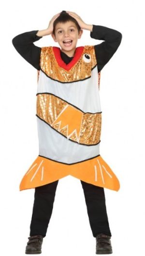 400-1415.jpg FATO DE CARNAVAL PEIXE LARANJA 7-9 ANOS 30772