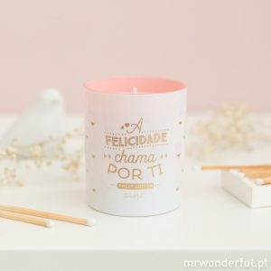 032-573 MR WONDERFUL- VELA A FELICIDADE CHAMA POR TI