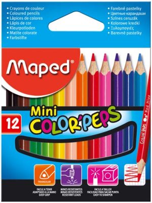 040-105 LAPIS PEQUENO MAPED CAIXA 12 COLORPEPS 832500