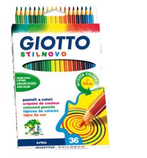 040-166 LAPIS DE COR GIOTTO STILNOVO CAIXA 36 CORES