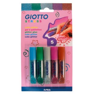 COLA GIOTTO COM BRILHANTES 5 CORES