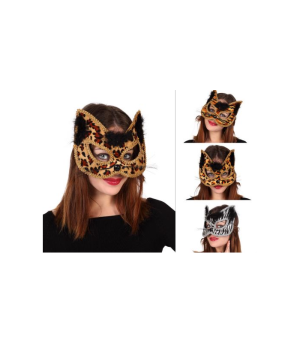 400-1052 MASCARA GATO BIGODES