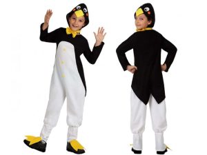 400-1385 FATO DE CARNAVAL PINGUIM 7-9 ANOS 16080