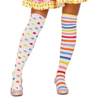 400-1444 MEIAS DE PALHAÇO RISCAS E BOLAS 18561