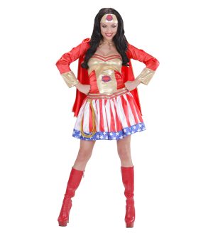 400-1755 FATO DE CARNAVAL SUPER MULHER S 01761