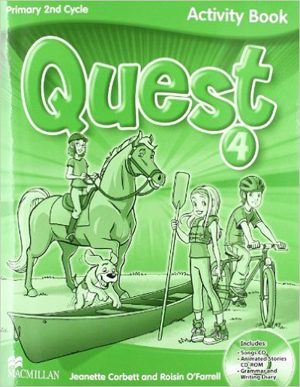 9780230424418 QUEST 4 ACTIVITY BOOK (BOOKLET+CDS)