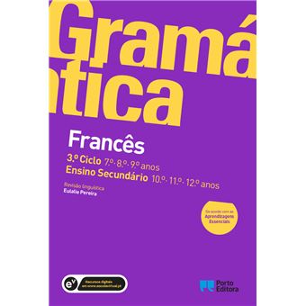 GRAMATICA FRANCES 3ºCICLO E ENSINO SECUNDARIO -PORTO ED