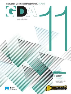 9789720424082 MANUAL DE GEOMETRIA DESCRITIVA 11ºANO PORTO EDITORA