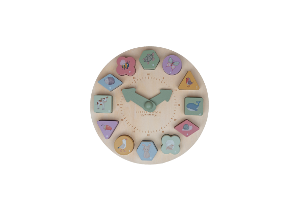 LITTLE DUTCH- PUZZLE RELOGIO LITTLE FARM LD8017