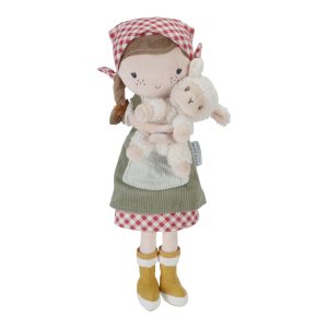238-14 LITTLE DUTCH- ROSA DOLL AGRICULTORA COM OVELHA LD4565