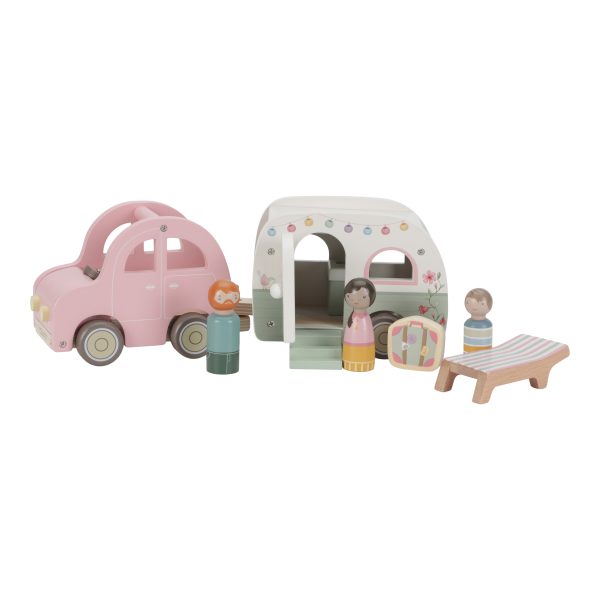 LITTLE DUTCH- CARRO COM CARAVANA LD8022