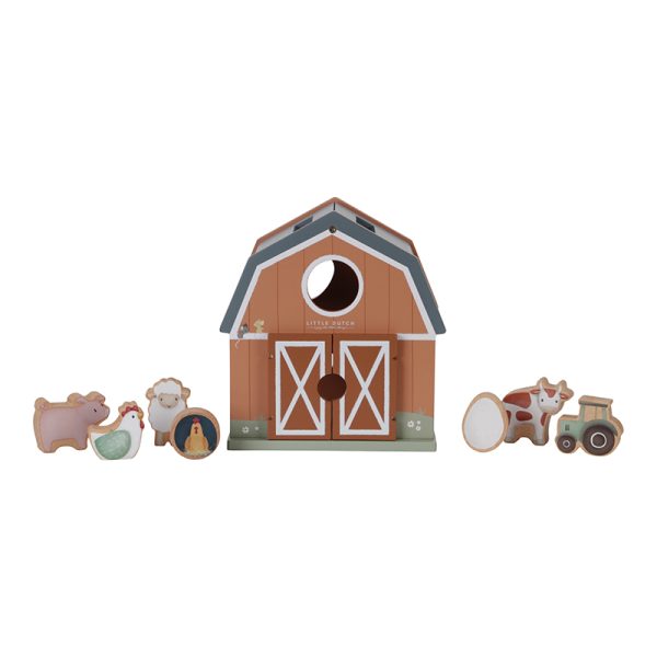 LITTLE DUTCH- CAIXA DE FORMAS LITTLE FARM LD7147