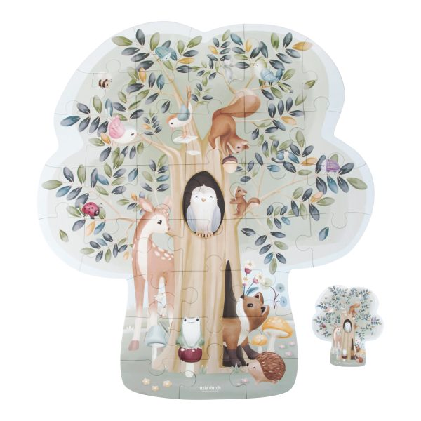 LITTLE DUTCH- PUZZLE DE CHAO XXL FOREST FRIENDS LD7250