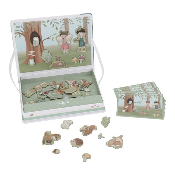 LITTLE DUTCH- JOGO MAGNETICO FOREST FRIENDS LD7253