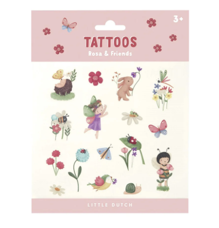 LITTLE DUTCH- TATUAGENS ROSA & FRIENDS 370139