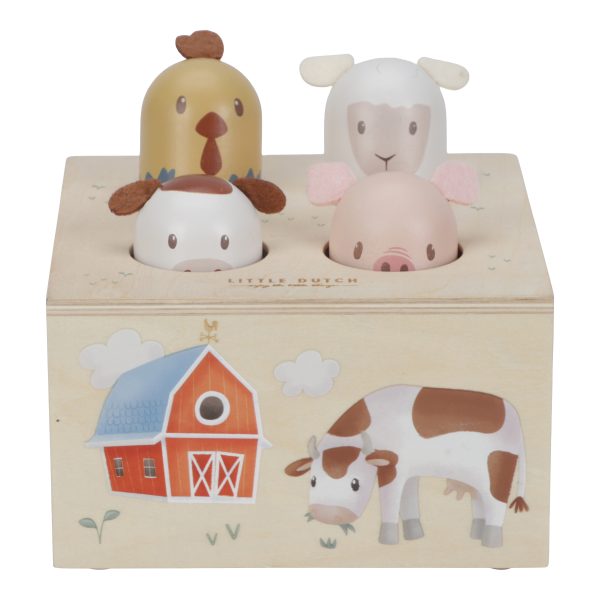LITTLE DUTCH- BRINQUEDO POP UP LITTLE FARM LD7156