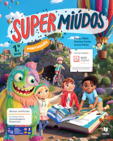 9789724758572 SUPERMIUDOS 1ºANO PORTUGUES