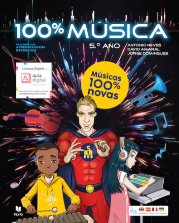9789724758817 100% MUSICA 5ºANO TEXTO EDITORA N