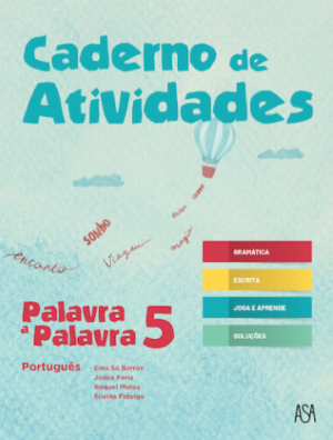 9789892360188 FICHAS PALAVRA A PALAVRA 5ºANO PORTUGUES
