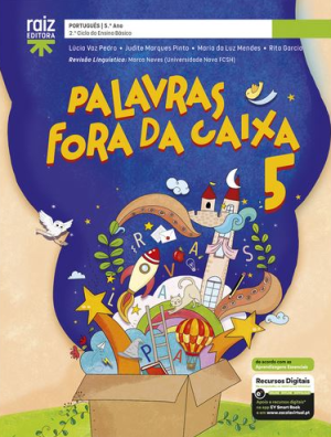 9789897445491 PALAVRAS FORA DA CAIXA 5ºANO PORTUGUES