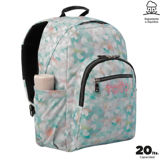 TOTTO -MOCHILA ACUARELA 04HX