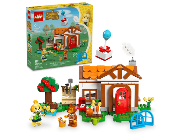 LEGO-VISITA DE ISABELLE 77049