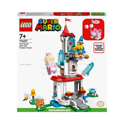 LEGO 71407 PACOTE EXPANSAO TRAJE PEACH GATA E TORRE