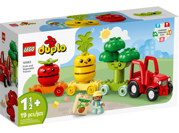 LEGO TRATOR DE VERDURAS E FRUTAS 10982