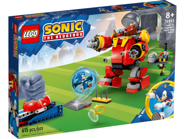 LEGO 76993 SONIC VS ROBO DEATH EGG DO DR EGGMAN