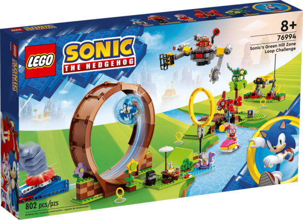 LEGO 76994 DESAFIO DE LOOPING DA ZONA DE GREEN HIIL DO SONI