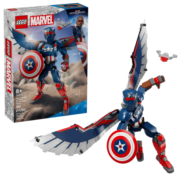 LEGO-SUPER HEROIS NOVO CAPITAO AMERICA 76296